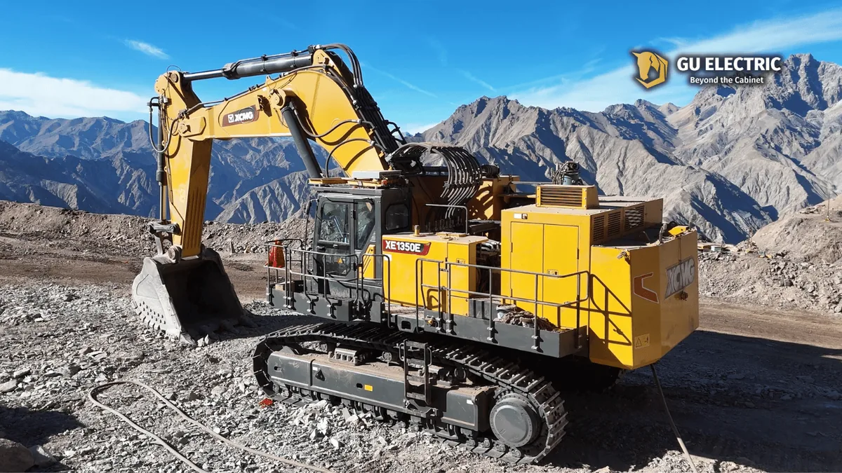 mining vehicle control cabinet 实拍 05